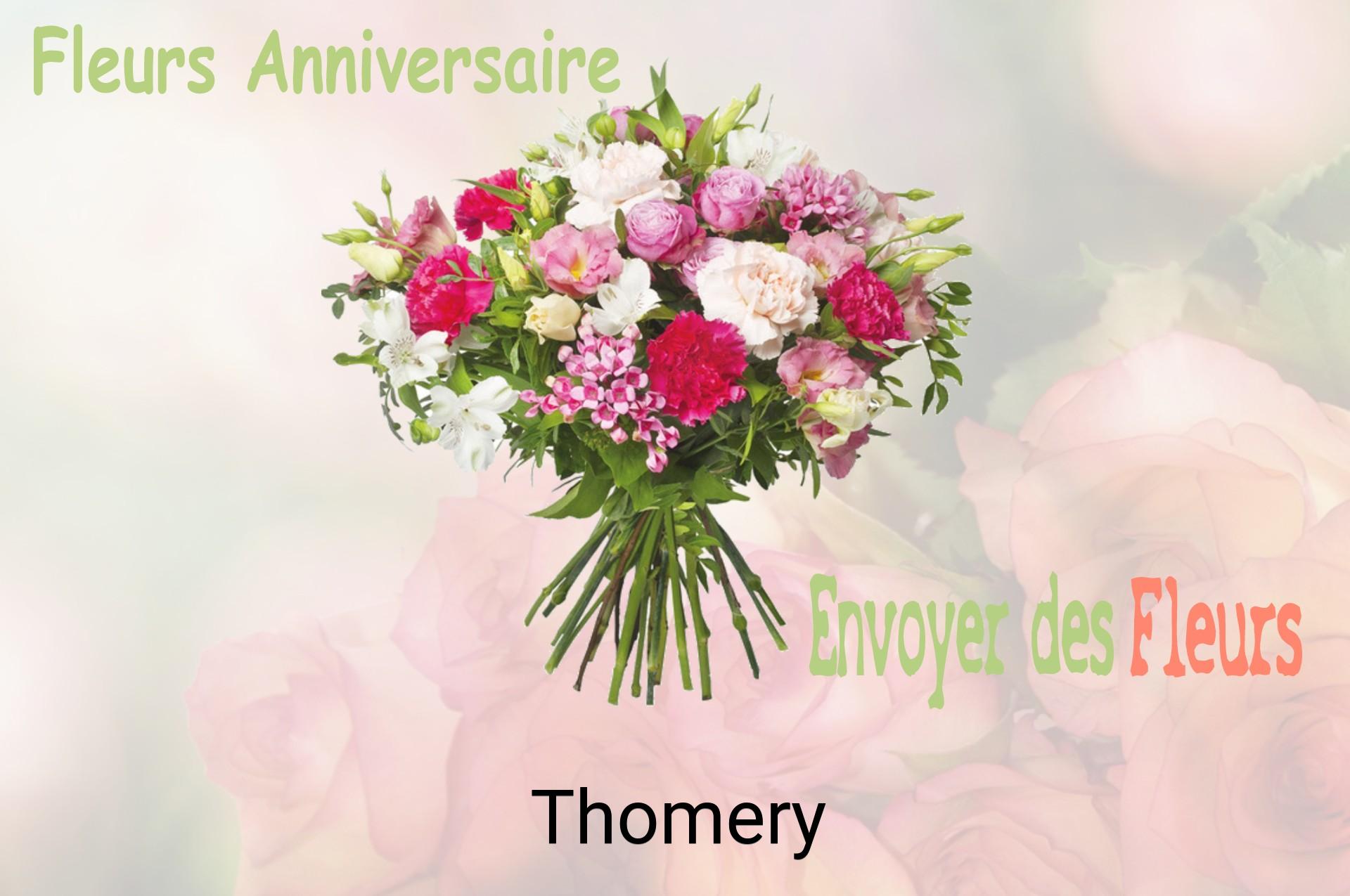 Bouquet de fleurs d’anniversaire livré à Thomery